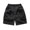 Black1, variant on Enridrech Mens 5 Inch Shorts with Pockets Elastic Drawstring Waist Casual Stylish Short Pant for Hiking Workout
