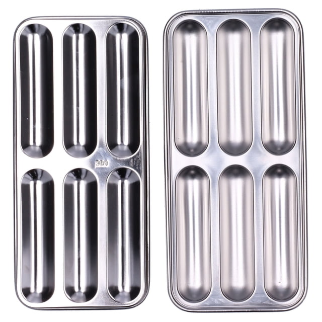 Molde de acero inoxidable para hacer salchichas de grado alimenticio, molde para hornear DIY para el hogar, cocina, restaurante, hotel, cuadrado