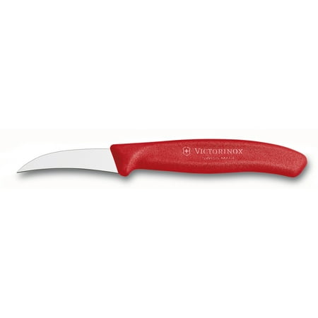 Forschner Steel Regular Cut - Victorinox Forschner Swiss Classic 2-1/2 inch Shaping knife, Red handle