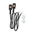 thumbnail image 1 of Luces de matrícula de 2 piezas Unique Bargains 12V LED para automóvil y motocicleta, impermeables y a prueba de lluvia, lámpara de etiqueta LED roja, 1 of 1