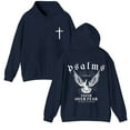 thumbnail image 3 of Psalms Christian Hoodie Faith Over Fear Front and Back Print Unisex Religious Sweatshirt Bible Verse Dove Graphic, 3 of 6