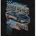 thumbnail image 2 of Cool Retro Unleashed Power Racecar Long Sleeve TShirt Men Women Brisco Brands M, 2 of 4