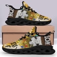 thumbnail image 4 of Autism Awareness Halloween Shoes Trail Running Shoe Non-Slip Breathable Comfortable Sneakers Black Size 11.5, 4 of 7