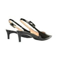 thumbnail image 2 of XY London Womens Kelly Sling Back Low Kitten Heel Court Shoes, 2 of 8