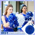 thumbnail image 4 of Lsupdaol 10 Pcs Cheer Team Gifts Faux Pom Pom Keychain Gifts Bulk with Tassel for Cheer Team Sport Accessory, 4 of 13