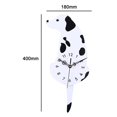 thumbnail image 5 of Novelty Dog Clock Silent Wall Mute Movement, Minimalist Modern design the wall Clock Pendulum for Kids Bedroom, Livingroom, ,, 5 of 8