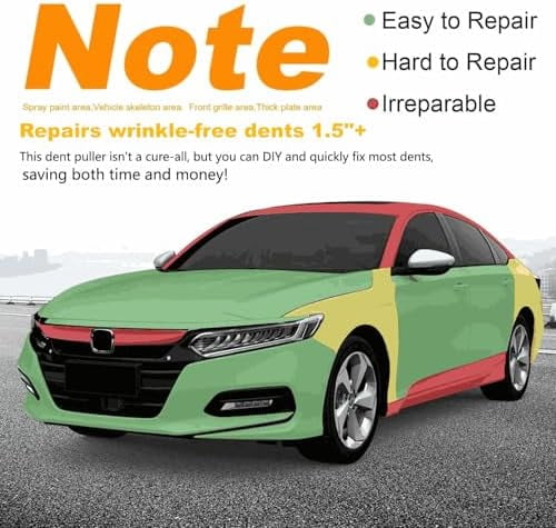 Dent Puller, 3 Pack Car Dent Puller, Dent Repair Suction Cups, Auto Body Dent Remover Tool for Car, Objects Moving
