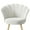 White, variant on Hawsaiy Modern Velvet Accent Chair with Gold Metal Legs,Upholstered Vanity Chair for Bedroom, Makeup Room, or Living Room, Pink