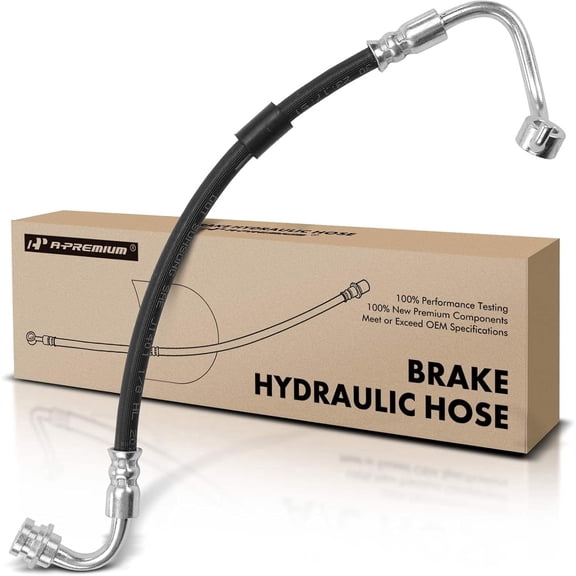 A-Premium Rear Driver Brake Hydraulic Hose Compatible with Select Mazda Models - CX-3 2016 2017 2018 - Replace# D10E43820A