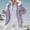 Purple, variant on Fuzzy Fleece Jacket Women Plus Size Full Zip Up Fluffy Sherpa Hooded Coat 2025 Casual Fall Winter Warm Outerwear with Pockets