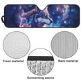 thumbnail image 6 of Yuyamidu Wolf Windshield Sun Shade for Jeep, Galaxy Windshield Sunshade for Wrangler TJ JK JL1997-2024, Sun Shade Cover for Jeep, UV Ray & Heat Block, 6 of 7