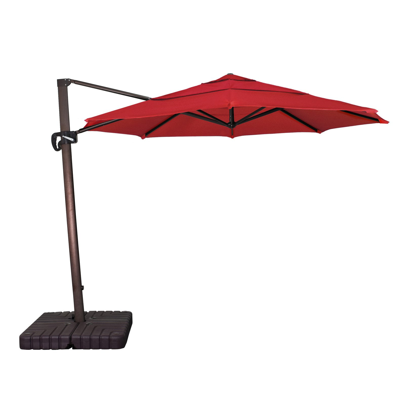California Umbrella 11 ft. Sunbrella Rotating Offset Umbrella