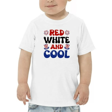 

Red White And Cool T-Shirt Toddler -Image by Shutterstock 2 Toddler