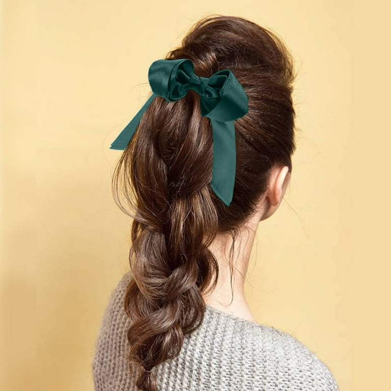 Bow ponytail shop holder