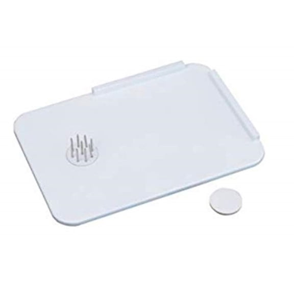 Homecraft Plastic Spread Board, Food Tray with Spikes, 1 Pack