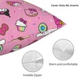 thumbnail image 6 of Hello Kitty Throw Pillow Cover Decoration Pillow Case Cushion for Home Sofa Couch 26"x26", 6 of 7