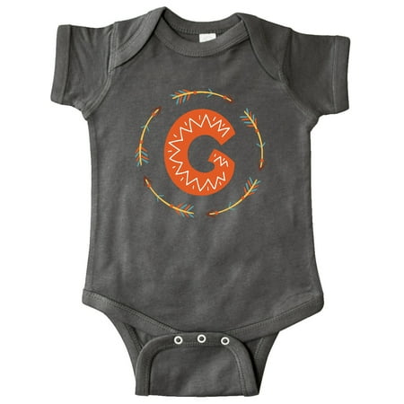 

Inktastic Monogram Letter G Tribal Arrow Gift Baby Boy or Baby Girl Bodysuit