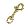 thumbnail image 2 of Brass Swivel Snap Hooks - Diverse and Multifuntional (3/8 Inch, 15 Pack), 2 of 4