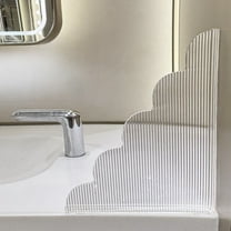 Shower Splash Guard -Large Splash Guards for Bathtub Waterproof Self-Adhesive Shower Corner Guards to Keep Water in Shower or Bath, Pack of 2 (11.5 x 9.1 inches)