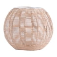 thumbnail image 1 of Shisuyan Handwoven Rattan Lamp Cover for Ceiling Light Chandelier Brown Indoor Use Small Size, 1 of 8