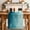 Turquoise, variant on Blue Ombre Table Runner - 48 Inch Long Coastal Beach Modern Abstract Art Cotton and Linen Blended Dress Scarves Farmhouse Table Runner for Kitchen Dining, Coffee Table, 13" x 48"