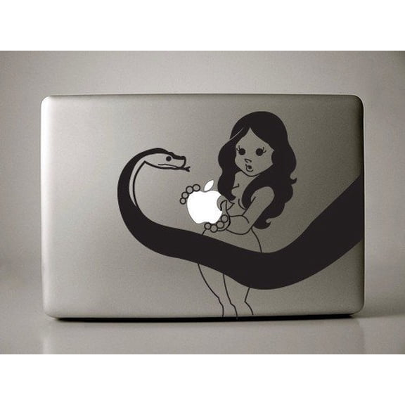 Eve and the Serpent (Work Safe) Decal Macbook Apple Laptop