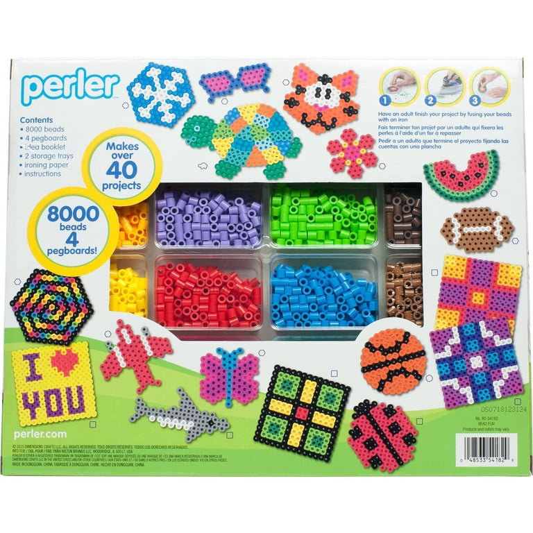 Perler Bead Fun Fused Bead Kit, 6 Pack - Walmart.com
