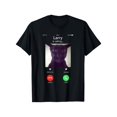 thumbnail image 1 of Devil Larry Cat and Larry Is Calling Bold Lettering Graphic Unisex T-Shirt G118, up to Size 5XL, 1 of 4
