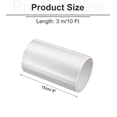 thumbnail image 2 of Uxcell Reflective Tape Caution Warning Sticker Adhesive Tape 6 Inch x 10 Ft Waterproof Marking Tape White, 2 of 4