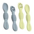thumbnail image 1 of Cucharas de silicona para bebés Cucharas de alimentación para bebés de primera etapa, 1 of 5