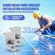 thumbnail image 3 of Soportes de Montaje para Paneles Solares, 16 Piezas de Abrazadera Extremo de Panel Solar de Aluminio de 30 A 45 mm de Ajustable, Soporte de Panel Solar para Techo de Metal, 3 of 5