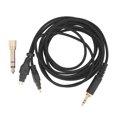 thumbnail image 2 of Cable De Repuesto Para Actualización De Auriculares, Conector De 3,5 Mm, Cable De Sonido Para Auriculares, Núcleo OFC De 6,6 Pies Para HD565 HD265 Para HD580 HD600 HD650, 2 of 7