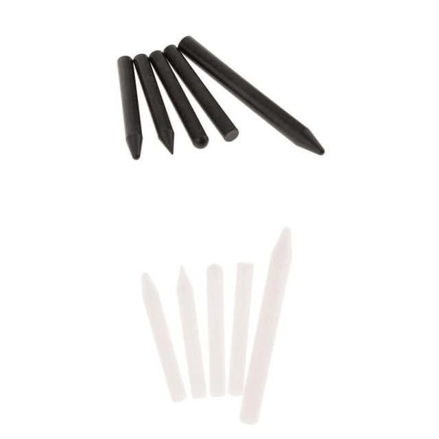 Herramientas de reparación de abolladuras Zulema 10PCS Nylon Tap Down 5PCSxWhite 5PCSxBlack