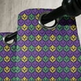 thumbnail image 4 of Ambesonne Mardi Gras Grommet Curtain, Antique Motifs Tile, 50" x 63", Purple Green Yellow, 4 of 6