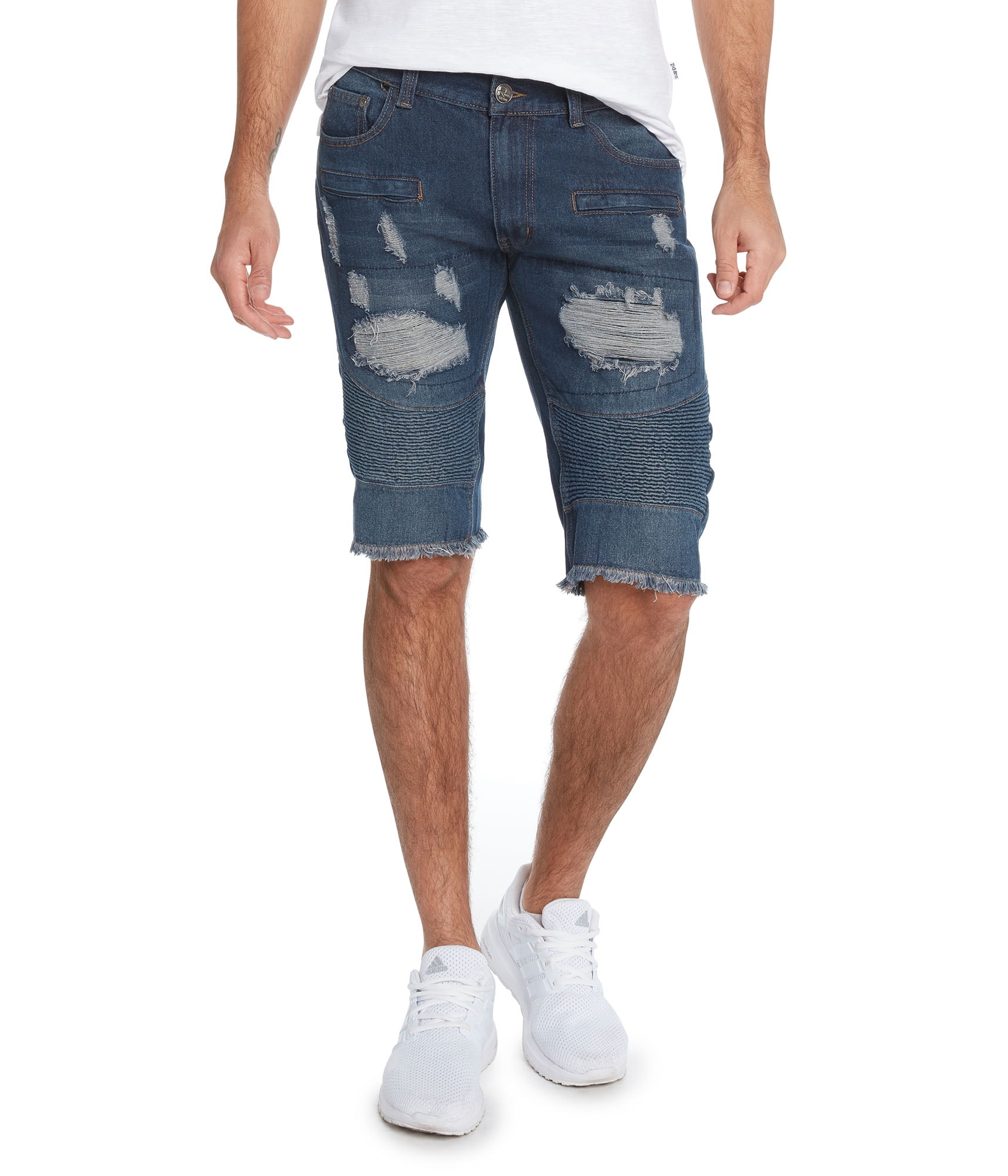 big and tall blue jean shorts