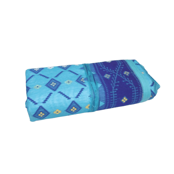 SIMONART AND PRINTING Women's Traditional Bengal Cotton Silk Soft Jamdani Saree - Beautiful design and Quality SAREE - Without Blouse Piece