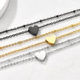 thumbnail image 4 of Pulsera tobillera cubana PROSTEEL para mujer de Acero inoxidable de 4.8 mm, 4 of 11
