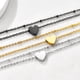 thumbnail image 4 of Pulsera tobillera cubana PROSTEEL para mujer de Acero inoxidable de 4.8 mm, 4 of 11