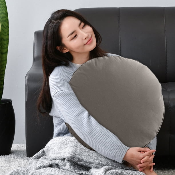 Ganfancp Escarcha de Terciopelo Sofá Almohada Conjunto de Cojín de La Sala de Color Sólido Jacquards Engrosamiento de La Cintura Del Cojín de La Cama de Terciopelo Reposacabezas Ofertas Flash 1X Fund