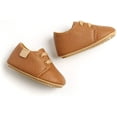 thumbnail image 5 of HsdsBebe?Baby?Boys?Girls?Oxford?Shoes?PU?Leather?Soft?Rubber?Sole?Sneakers??Anti-Slip?Toddler?Ankle?Boots?Infant?Walking?Shoes Moccasins, 5 of 7