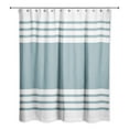 thumbnail image 2 of Creative Products Blue Farmhouse Stripe 71x74 Shower Curtain, 2 of 2