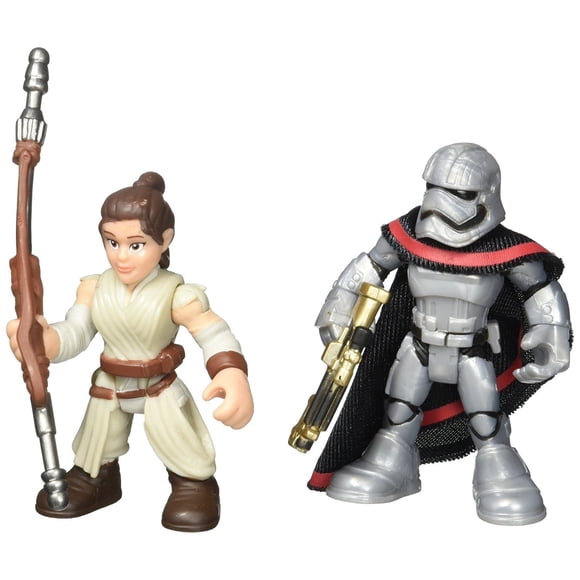 Figuras de Acción Playskool Héroes Galácticos Star Wars Rey y Phasma