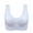 WhiteL, variant on Yoone Vest Bra with Chest Pad Wire Free Women Seamless Sports Bra
