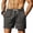 Black1, variant on Lmnyox Mens Quick Dry Beach Shorts Vintage Casual Striped Shorts Lightweight Elastic Waist Drawstring Summer Shorts