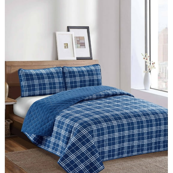 Harper Lane Leslie 3-piece Reversible Quilt Set Full/Queen