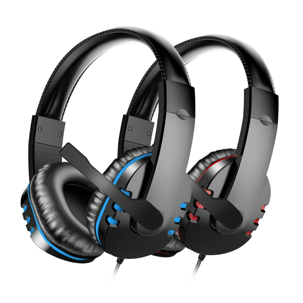 Wired Gaming Headset, EEEKit Over Ear Stereo Bass Gaming Headphone with
