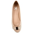thumbnail image 5 of Journee Womens Kim Slip On Round Toe Ballet Dress Flats, 5 of 10