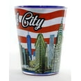 thumbnail image 2 of New York Flag Skyline Outside Letters Inside Shot Glass…, 2 of 3