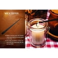thumbnail image 3 of 3 in 1 Candle Accessory Set, Candle Wick Trimmer Cutter, Candle Snuffer Extinguisher, Wick Dipper with Gift Package for Candle Lover, 3 of 8