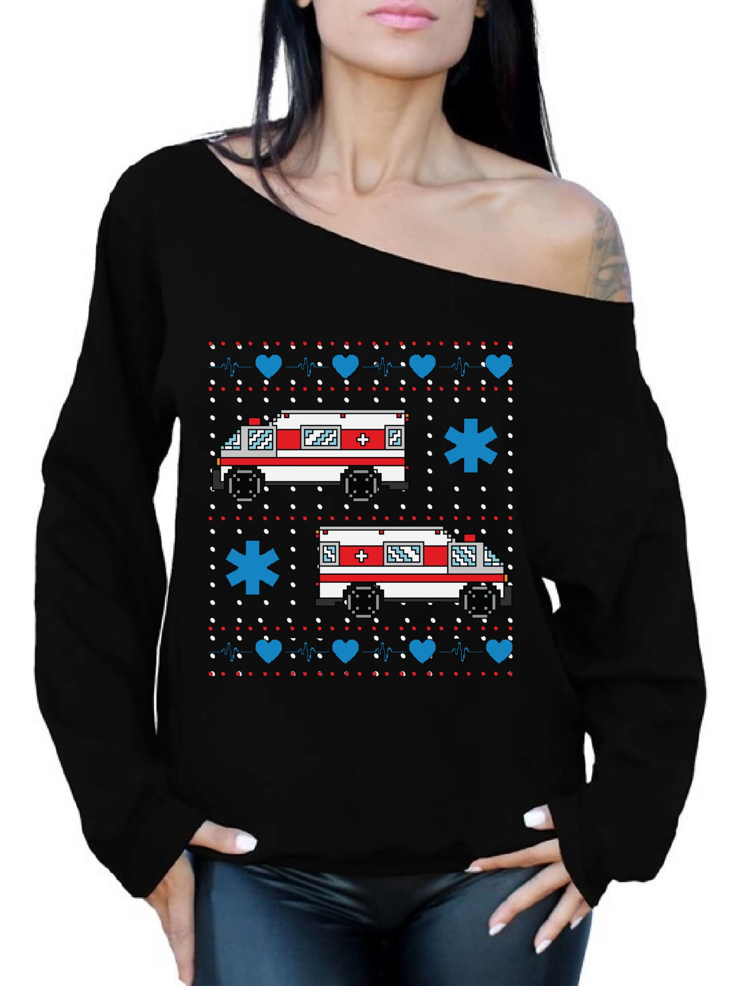 oversized ugly christmas sweater
